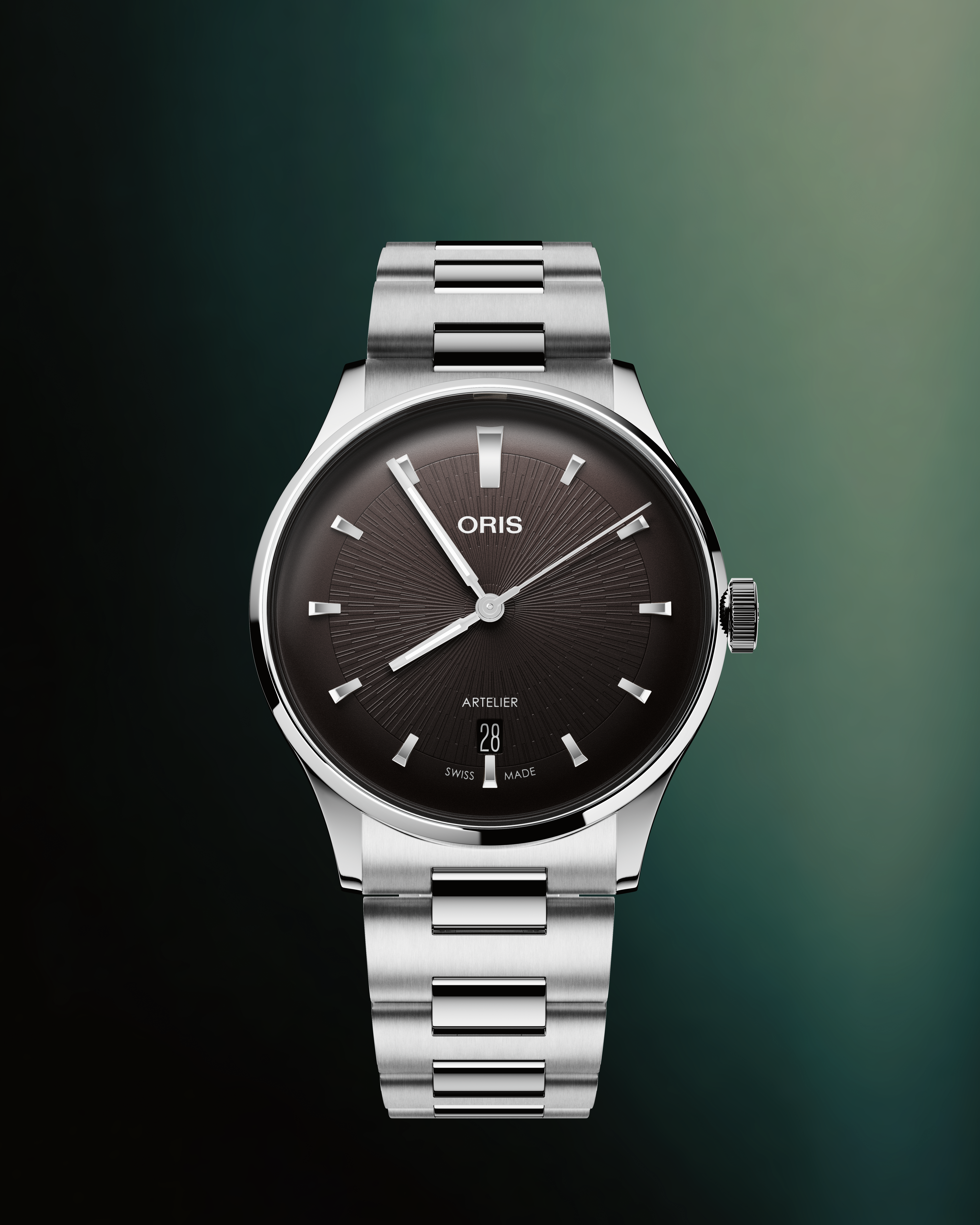ORIS  Мужские швейцарские часы, автоматический механизм, сталь, 38 мм